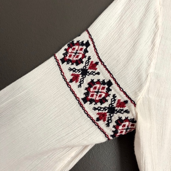 Long Sleeve Bohemian Top - Picture 3 of 7